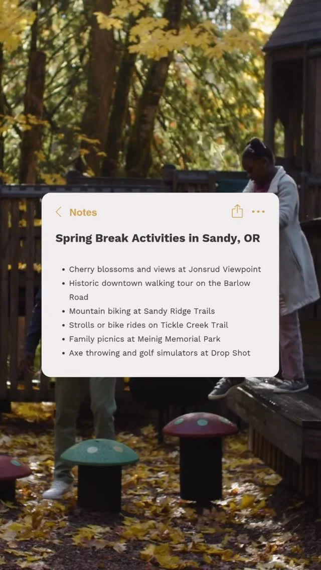 Spring is calling in Sandy, OR 🌸 Imagine waking up to fresh air, open trails, and sun-filled streets with the perfect home waiting for you. Only three homes remain in this community. 

Learn more through the link in our bio.