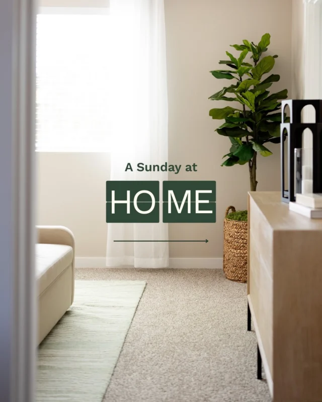 A Sunday afternoon at home looks like this. Slow starts, simple routines, and space to reset for the week ahead.