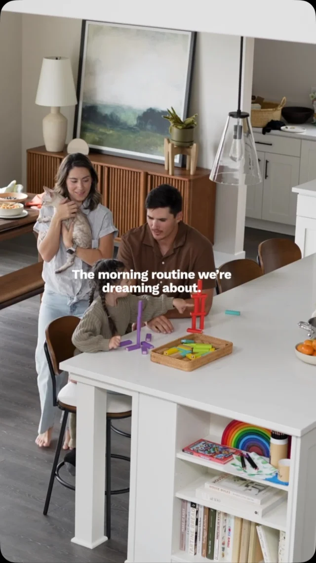 There’s something about slow mornings, good coffee, and having everyone together in the kitchen. ☀️ Here’s to making a little more room for the moments that matter.